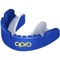 Mundschutz Opro Gold Ultra Fit Braces Blau Und Weiß EINHEITSGRÖSSE