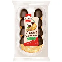 Schulte Mandelhörnchen mit Mandeln Zarbitterschokolade 175g