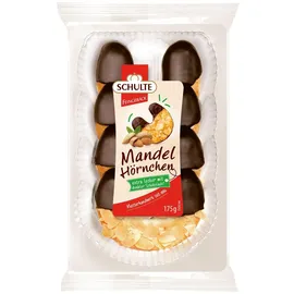 Schulte Mandelhörnchen mit Mandeln Zarbitterschokolade 175g