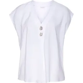 LASCANA Schlupfbluse Weiß 44