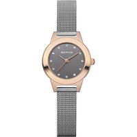 Bering Damen Uhr Armbanduhr Slim Classic - 11125–369 Meshband