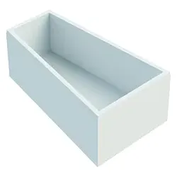 Schedel Wannenträger SW13778 180x140cm, rechts, Höhe 62cm