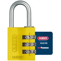 ABUS Zahlenschloss 145/30 Gelb