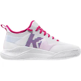 Kempa Kourtfly Jr - weiß/cyan/purple, Größe:37 - Weiß