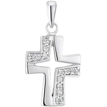 Amor Kreuzanhänger Silber 9175185