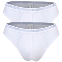 Sloggi Herren Slips, 2er Pack Basic Mini 2P Slip White, 7