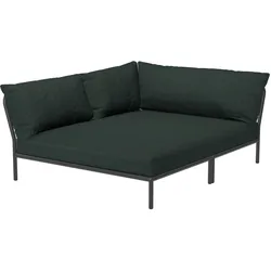 LEVEL2 Outdoor Eck-Sofa Lounge-Modul 5 Alpine Dunkelgrau Links