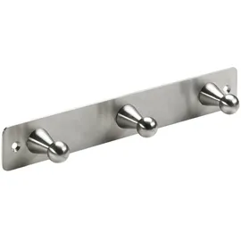 Hettich Garderobenleiste 3 Haken 22,0 x 3,5 x 3,6 cm Silber