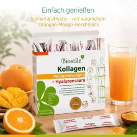 Biostile Collagen Powder Blend mit Hyaluronsäure Beutel 30 St.
