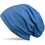 Stylebreaker Beanie Mütze Blau