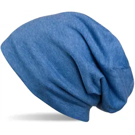 Stylebreaker Beanie Mütze Blau