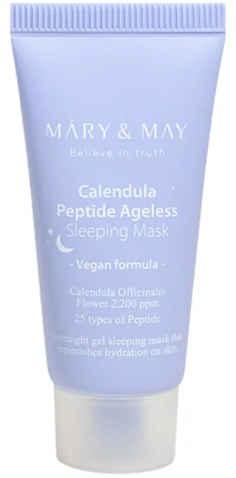 Mary & May Calendula Peptide Ageless Sleeping Mask Schlafmasken 30 g