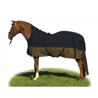 HKM Weidedecke Highneck Florenz (dunkelblau/braun, 155)