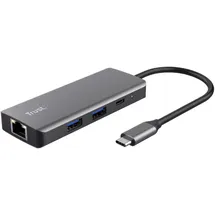 Trust Dalyx 6-in-1 USB-C Multi-Port-Adapter