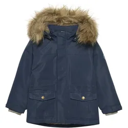Winterjacke EN FANT "Winterjacke ENJacket", Jungen, Gr. 98, blau (parisian night), Obermaterial: 100% Polyester PES., casual, regular fit, Jacken