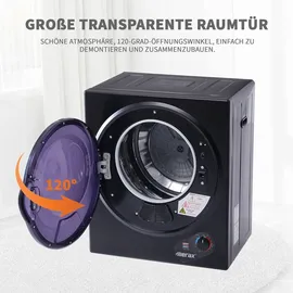 Merax Mini-Ablufttrockner (2.5 kg) schwarz