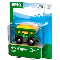 BRIO 63389500 Heuwagen mit Kippfunktion