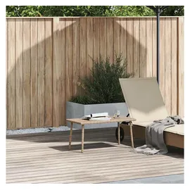 vidaXL Garten-Couchtisch Rechteckig 80 x 40 x 37 cm Beige