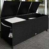 Auflagenbox Poly Rattan Kissenbox Gartenbox Gartentruhe Kiste Aufbewahrungsbox