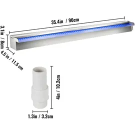 Vevor Wasserfall Spiller