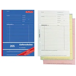 herlitz Lieferschein mit Empfangsschein Formularbuch 205
