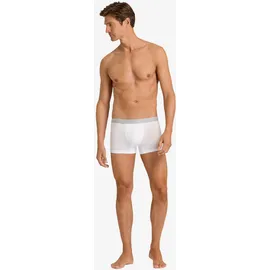 Hanro Cotton Essentials Boxershorts Schwarz / Weiß S 4er Pack