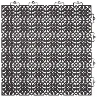 Andiamo Terra Sol schwarz 38 x 38 cm 7 St.