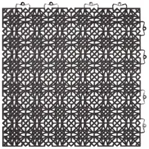 Andiamo Terra Sol schwarz 38 x 38 cm 7 St.