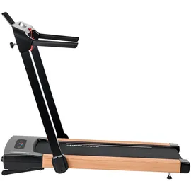 Christopeit Sport Laufband 2 in 1 Holzoptik