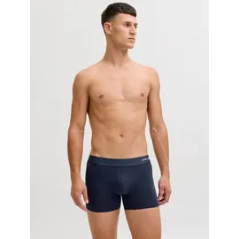 JACK & JONES JACBASIC BAMBOO TRUNKS navy / bordeaux / schwarz / weiß L 3er Pack