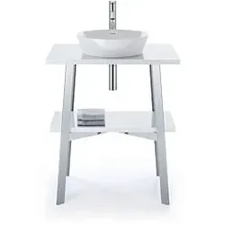 Duravit Cape Cod Aufsatz-Waschbecken 23284000001 40x36cm, Weiß WonderGliss