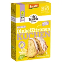 Bauckhof Dinkel Zitronenkuchen demeter
