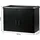 Dobar XL Hochbeet aus Metall mit Unterschrank 107 x 58 x 78 cm Anthrazit