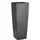 LECHUZA Cubico Alto Komplettset 40 x 40 x 105 cm anthrazit metallic
