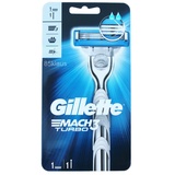 Gillette Mach3 Turbo Rasierer mit 1 Rasierklinge / razor shaver Nassrasierer OVP