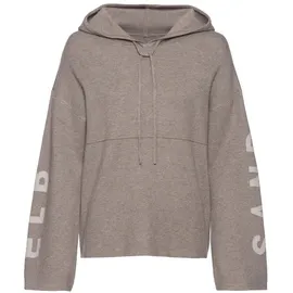 ELBSAND Hoodie Strickpullover Braun 44/46