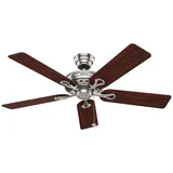 Hunter Fans Savoy 132 cm Deckenventilator chrom/ahorn