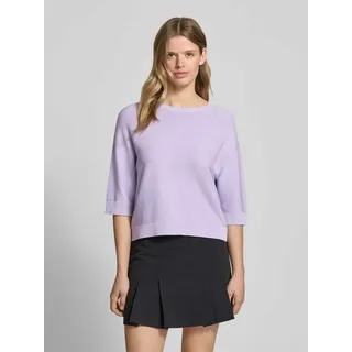 Marc O'Polo Strickpullover mit 3/4-Arm, Flieder, M