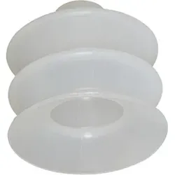 Riegler Balgsauger, rund 2,5 Falten, Material Silikon, »FG«,  Ø20 mm