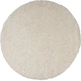 OTTO home Viva Shaggyteppich Ø 140 cm Beige