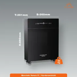 Marstek Venus-E 5,12 kWh AC gekoppeltes Energiespeichersystem