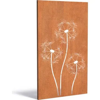 Adezz Paneel Nature CPN5 Cortenstahl 110x180 cm Gartenpaneel Sichtschutz Paneel Deko Wand