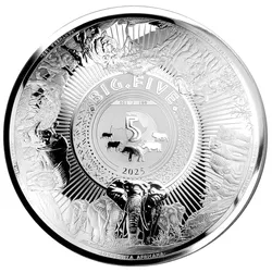 1 Kilo Silbermünze "Big Five"
