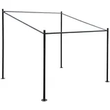 Proregal Pergola 284 x 310 x 295 cm schwarz