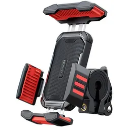 Joyroom JR-ZS265 Metal Bike Holder, Smartphone Halterung für Fahrrad / Motorrad, schwarz