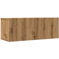 VidaXL TV-Wandschränke 2 Stk. Artisan-Eiche 80x30x30 cm