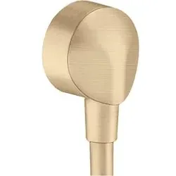 hansgrohe Fixfit E Schlauchanschluss 27454140 ohne Rückflussverhinderer, brushed bronze