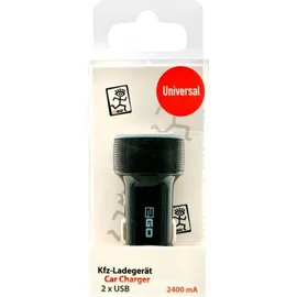 2Go KFZ-Ladegerät 12,0 - 24,0 V schwarz