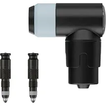 Schwalbe ClikValve Umrüst-Set SV mit Pumpenkopf - schwarz