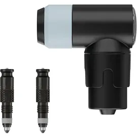 Schwalbe ClikValve Umrüst-Set SV mit Pumpenkopf - schwarz